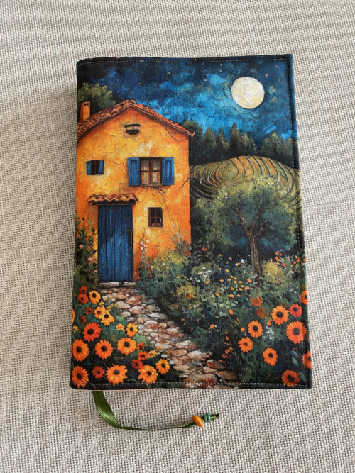 Obal na knihu- Dům v zahradě