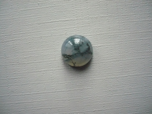 Kabošon - achát mechový 10 mm, č.30Cf