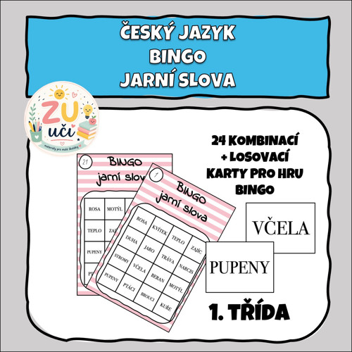Bingo - Jarní slova
