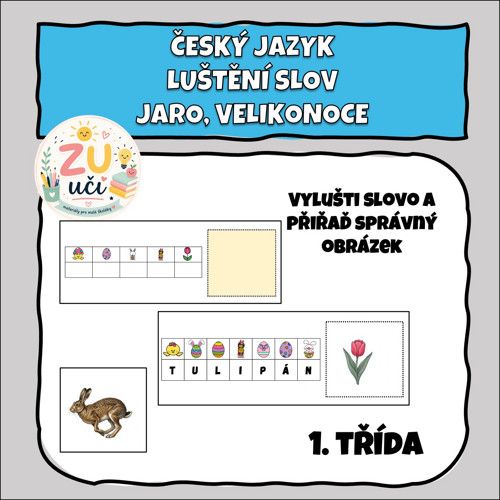 Luštění slov - Jaro, Velikonoce