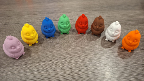 3D velikonoční kuřátko