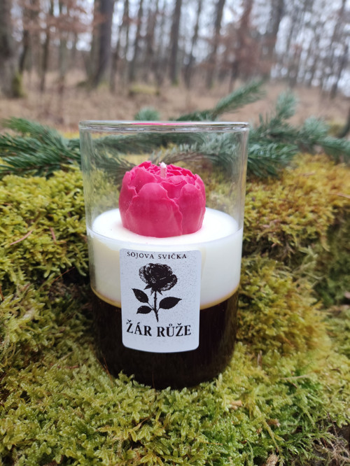 Svíčka - Žár růže — foto 1
