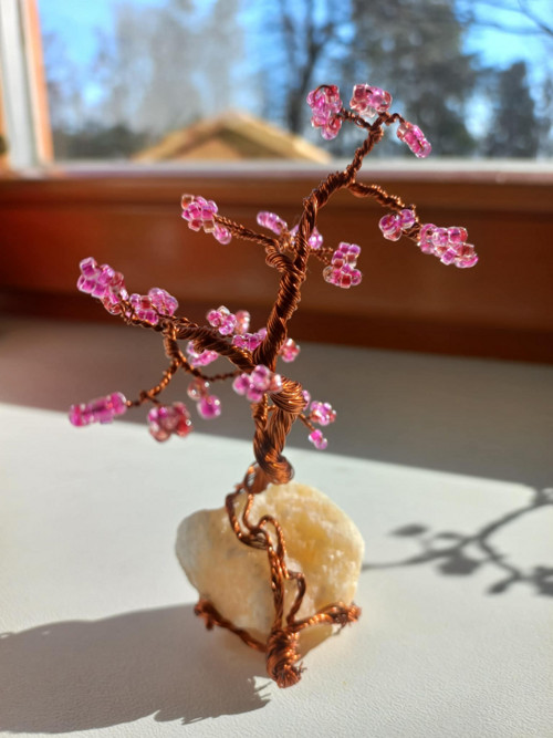 Sakura na citrínu