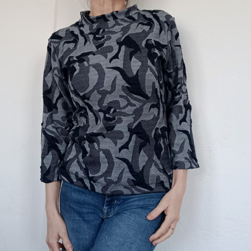 Mikina,rukáv 3/4 nebo dlouhý XS-XXL