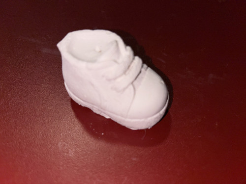 Sádrový odlitek - 3D bota