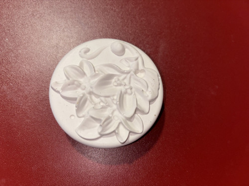 Sádrový odlitek - květinový ornament lV.