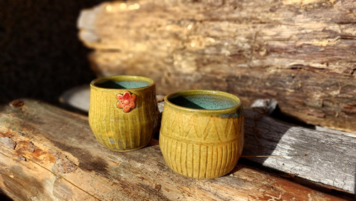 Set kalíšků "Tajemná laguna" - 2ks po 100ml