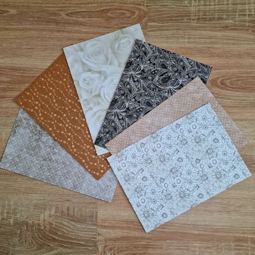Sada 6 ks - oboustranný PAPÍR (30x21 cm)