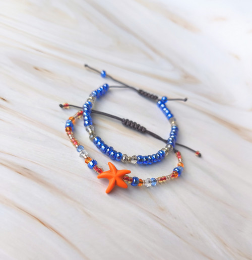 Set náramků Orange Star