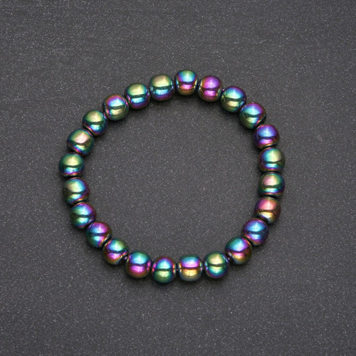 Náramek - benzinový hematit 8 mm