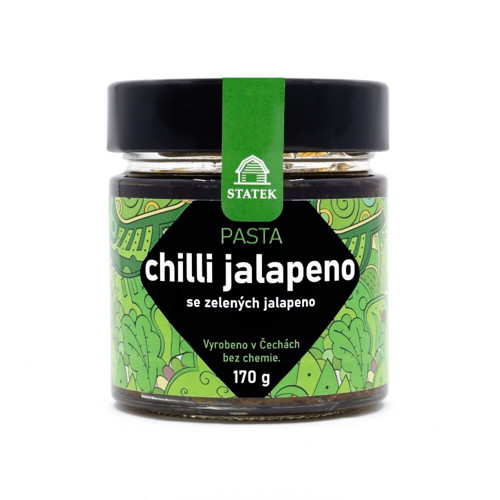 Pasta chilli jalapeno ze zelených jalapeno 170 g