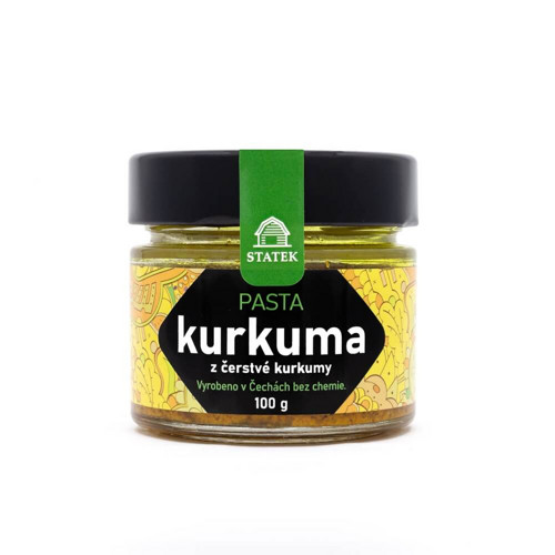 Pasta kurkuma z čerstvé kurkumy 100 g