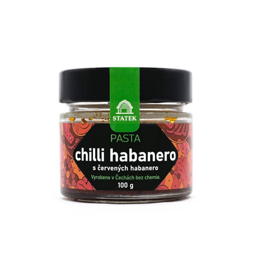 Pasta chilli habanero z červených habanero 100 g