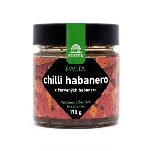 Pasta z červených chilli habanero 170 g
