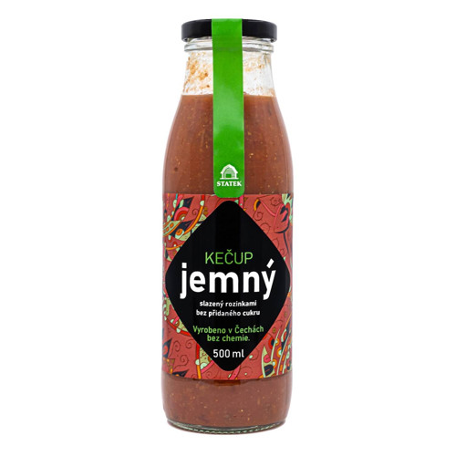 Kečup jemný slazený rozinkami 500 ml