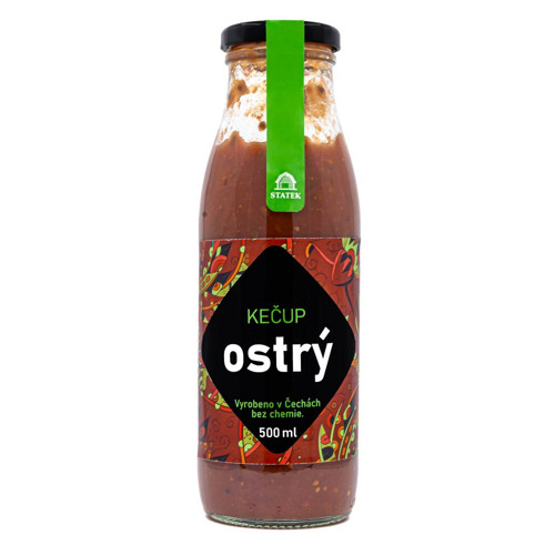 Kečup ostrý 500 ml — foto 1