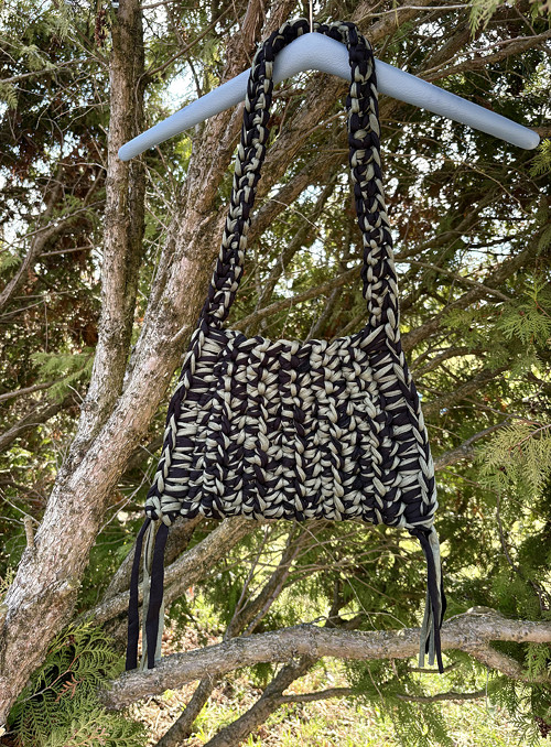 Dusk bag háčkovaná kabelka