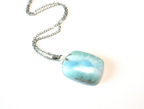 Larimar - řetízek z chirurgické oceli