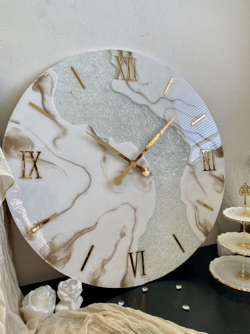 Exkluzivní nástěnné hodiny na míru (90 cm)