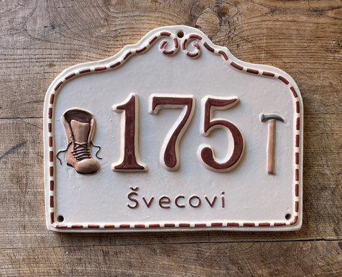Domovní cedulka Speciál – Design zcela na míru