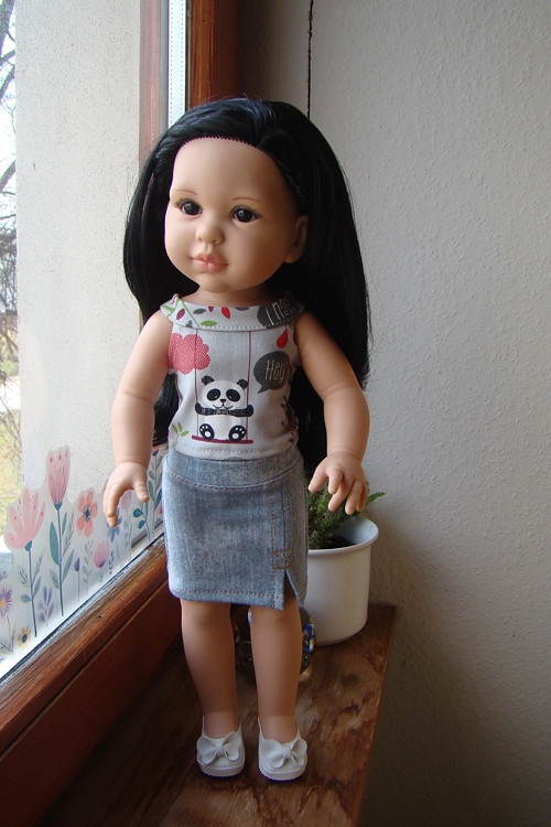 Paola Reina 42 cm - topík a sukýnka