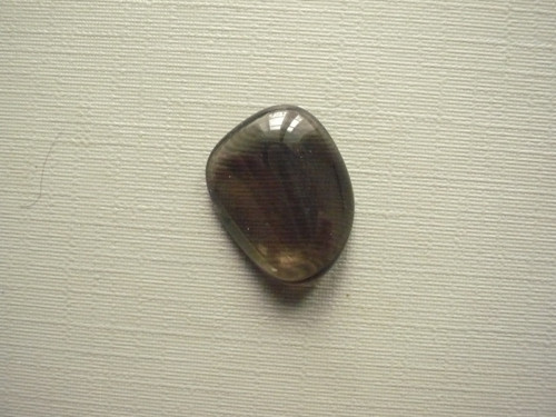 Trom. kámen - obsidián kouřový 16 mm, č.27f