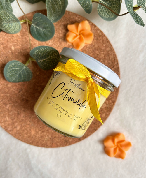 Sójová svíčka - Citronáda — foto 1