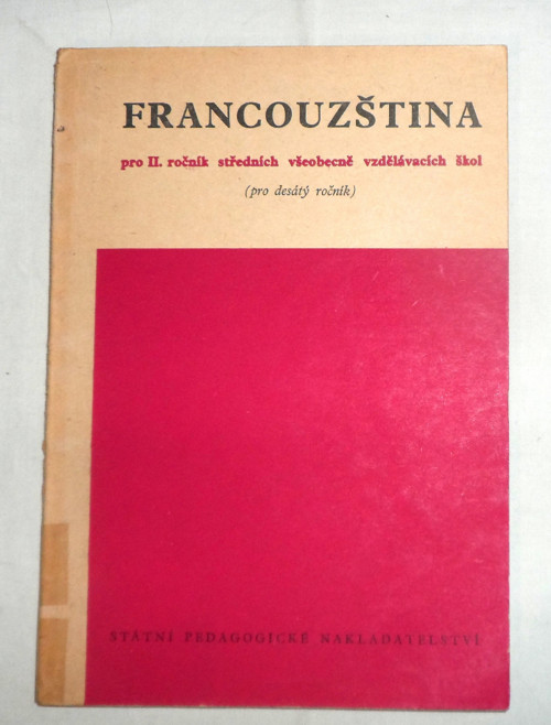 Dubský: FRANCOUZŠTINA pro 10. ročník, 1963