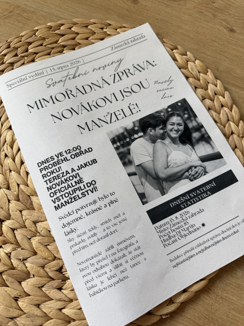 Svatební noviny