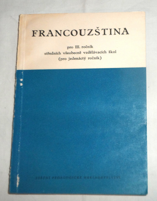 V. Smolák: FRANCOUZŠTINA pro 11. ročník, 1963