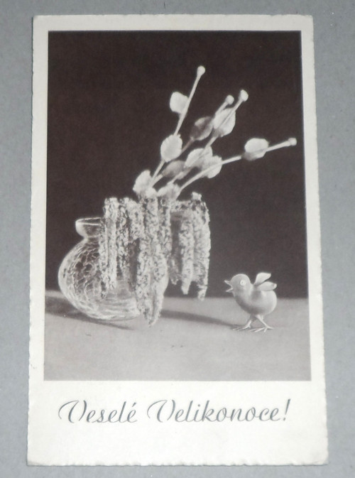 ČB velikonoční POHLEDNICE, 1937