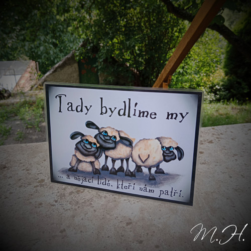 Tady bydlíme my... a nějací lidé (ovečky)