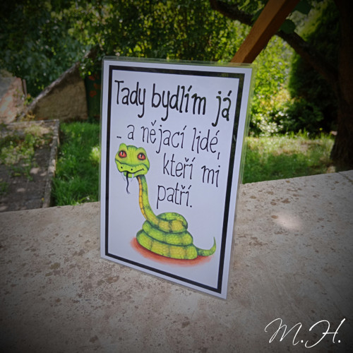Tady bydlím já... a nějací lidé (had)
