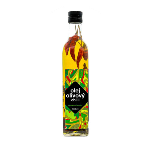 Olivový olej s chilli 500 ml