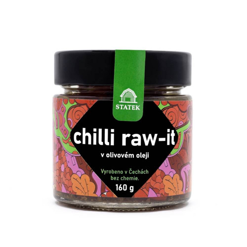 Chilli papričky Rawit v olivovém oleji 160g