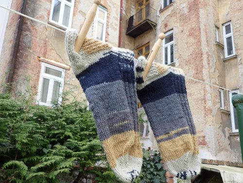 Pánské vlněné ponožky - vel. 46-47