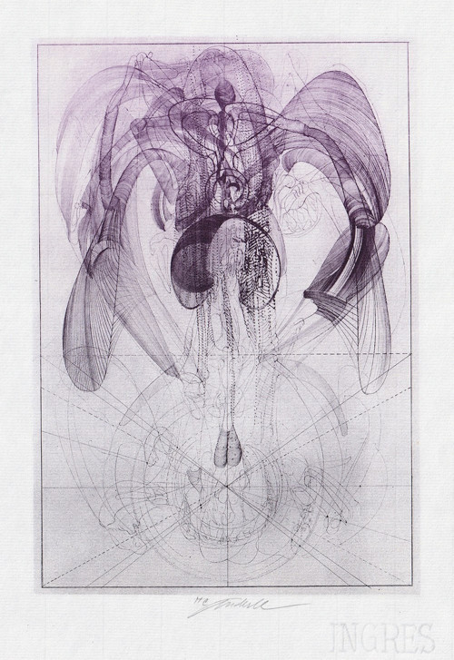 Jiří Anderle – litografie – originání grafika — foto 1