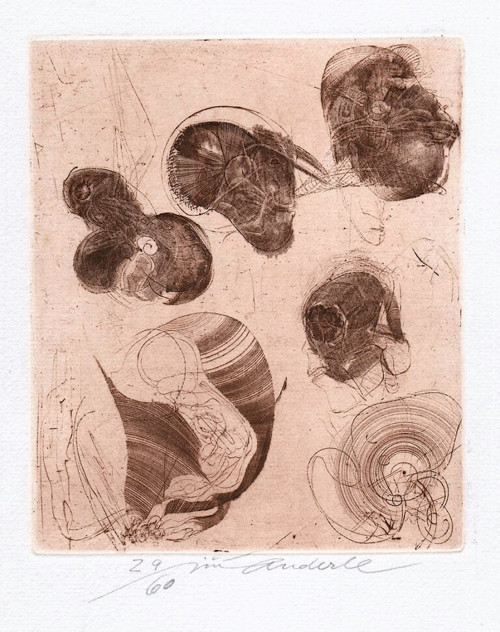 Jiří Anderle – Komedie č. 9 I (originál grafika)