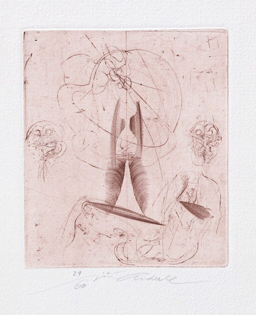 Jiří Anderle – Komedie č. 9 III (originál grafika)