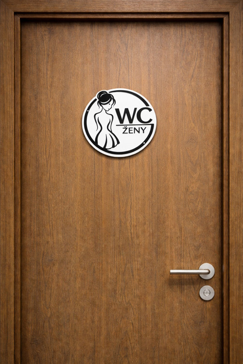 Cedulky na dveře - WC/záchod