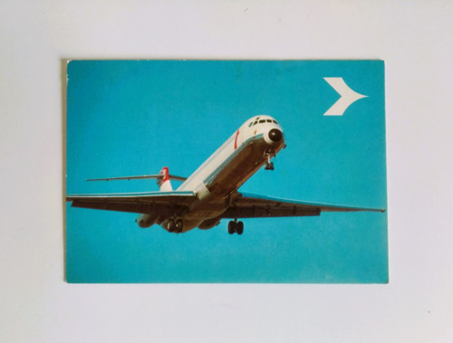 Pohlednice - Douglas DC-9/Super 80