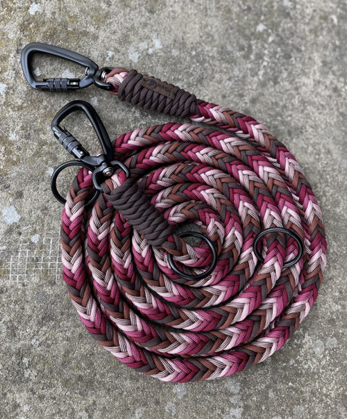Přepínací paracord vodítko vysokozátěžové - 2 m
