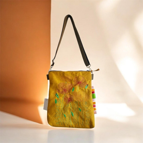Jarní louka crossbody kabelka