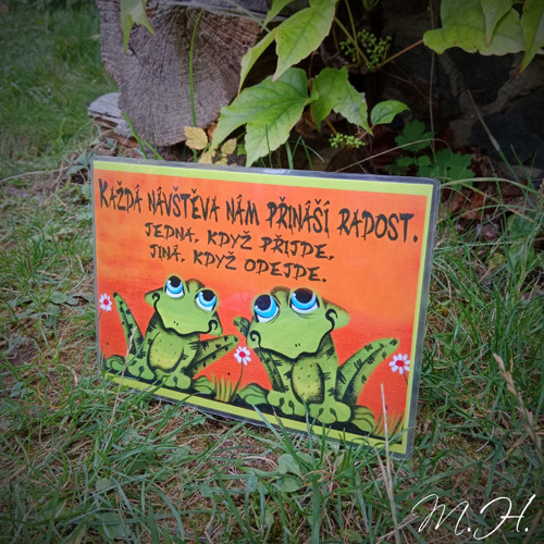 Každá návštěva nám přináší radost... (žáby)