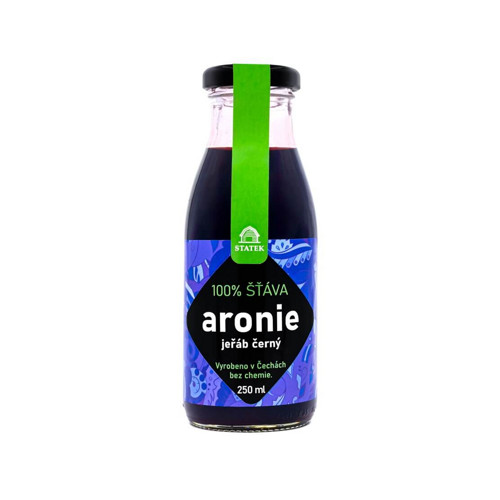 100% šťáva aronie jeřáb černý 250 ml — foto 1