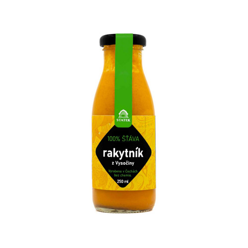 100% šťáva rakytník z Vysočiny 250 ml