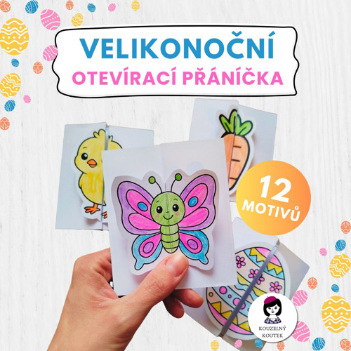 Velikonoční přáníčka a omalovány | Velikonoce |