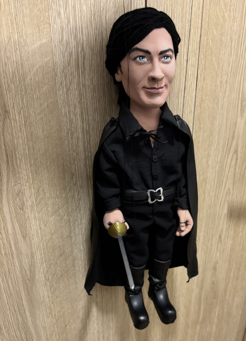 Loutka podle fotky, marioneta 40 cm