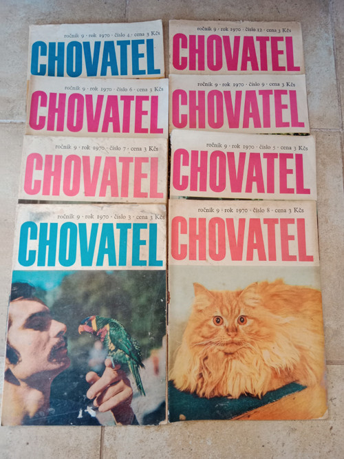 Časopis Chovatel 28 kusů