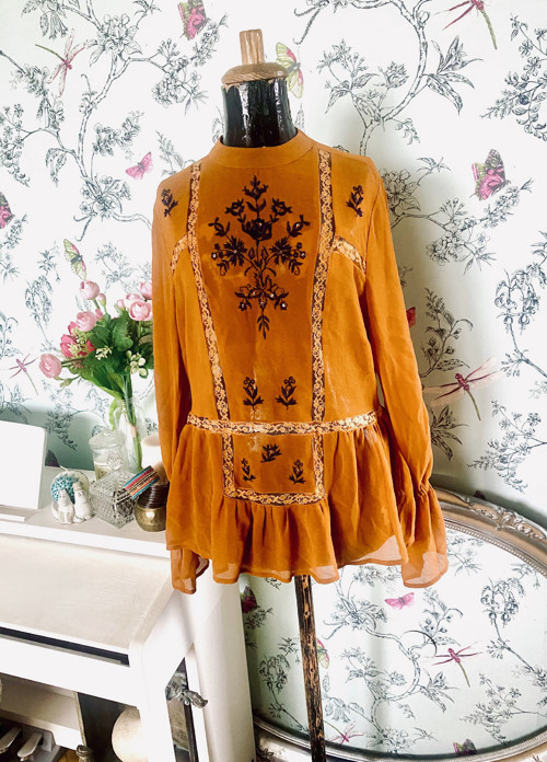 Jupénka boho skořice — foto 1